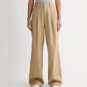 Everlane Beige Wide-Leg Pants